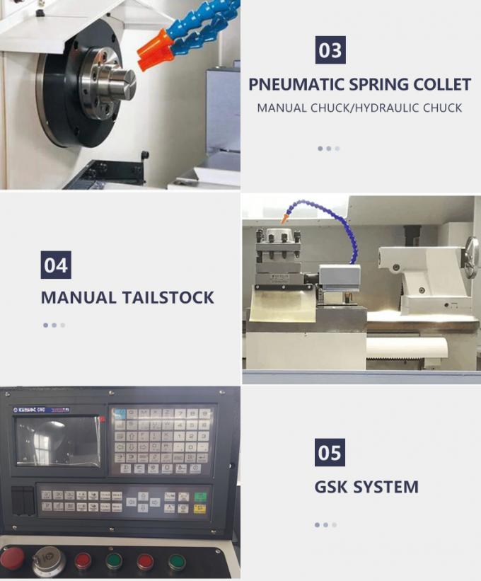 CK0640 Drehmaschine Schneiden Vertikal CNC Maschine Automatisch Flachbett Horizontal 2