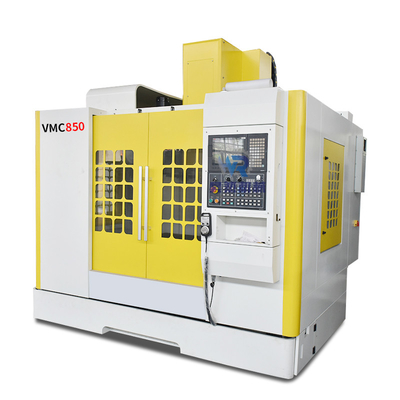 3 Achse vertikaler Prägecnc, der Mittelmaschinen-Verteiler VMC850 mit FNK-Prüfer verarbeitet