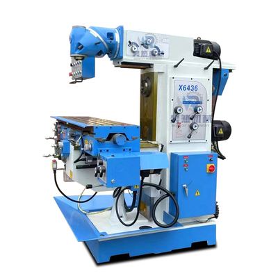 vertikale Handbuch-Fräsmaschine-Bank-Spitze X6436 des Metall750w