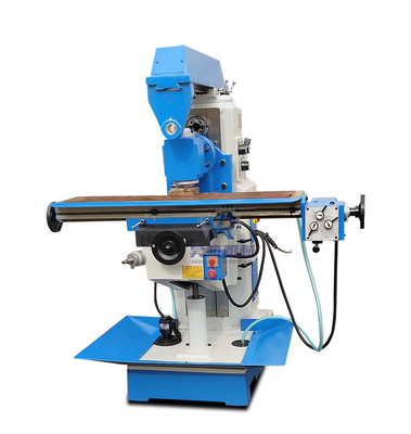 vertikale Fräsmaschine 280mm Drehhauptfräsmaschine 3kw Benchtop
