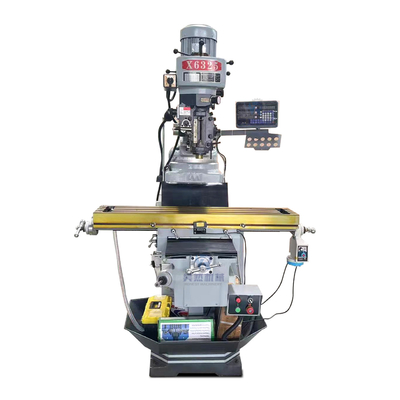 Kundenspezifischer vertikaler Fräsmaschine-Universaldrehkopf-Fräsmaschine Benchtop