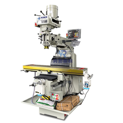 Herkömmlicher vertikaler kleiner Universaldrehkopf-Fräsmaschine M5