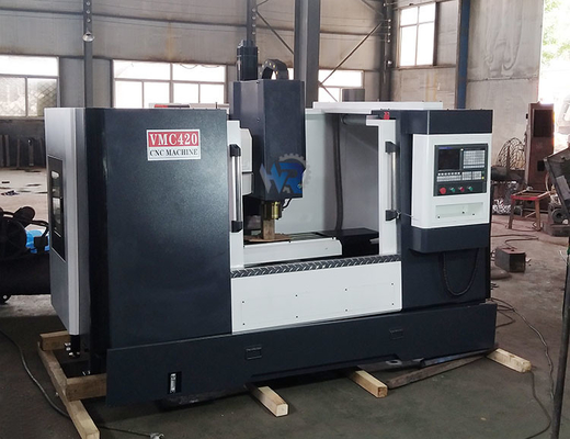 Anpassung VMC420 CNC Vertikalbearbeitungszentrum Fräsmaschine 380V 50HZ