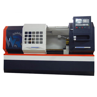 Ck6150 Horizontale CNC-Drehmaschine 82 mm Schrittlose Bohrgeschwindigkeit