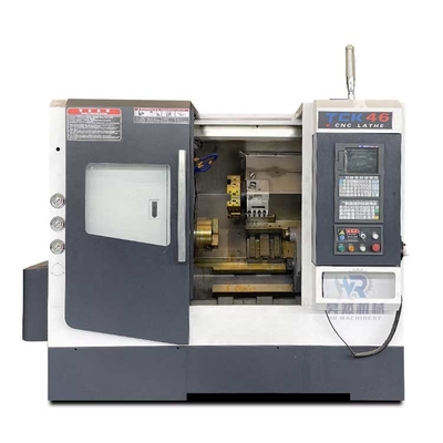 Slant Bed CNC Drehmaschinenbearbeitung Metall Drehmaschine TCK46P