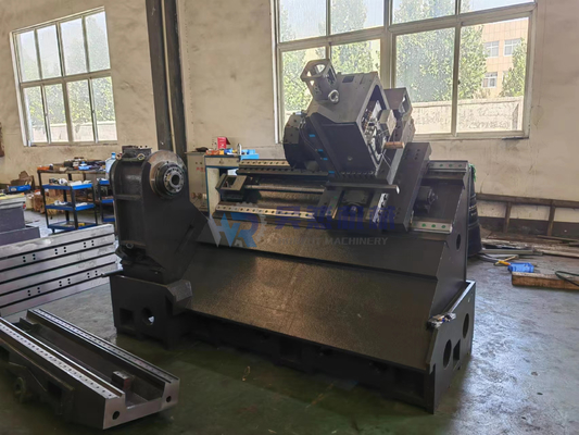 Hochpräzision Horizontales Schrägbett CNC-Drehmaschine TCK46P