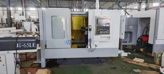 Hochpräzision Horizontales Schrägbett CNC-Drehmaschine TCK46P