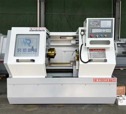 CK6150-750mm CNC Drehmaschine 220V Flachbett Drehmaschine
