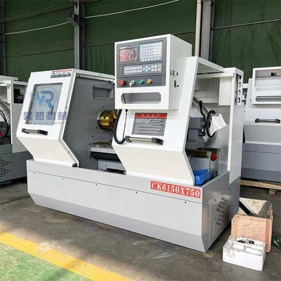 CK6150-750mm CNC Drehmaschine 220V Flachbett Drehmaschine