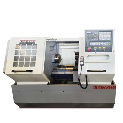Siemens System CK6136 Neue Flachbett automatische CNC Drehmaschine für Metall