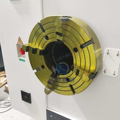 Qk1322 Doppel Chuck Horizontales Flachbett Automatische CNC-Rohr-Drehmaschine für Metall