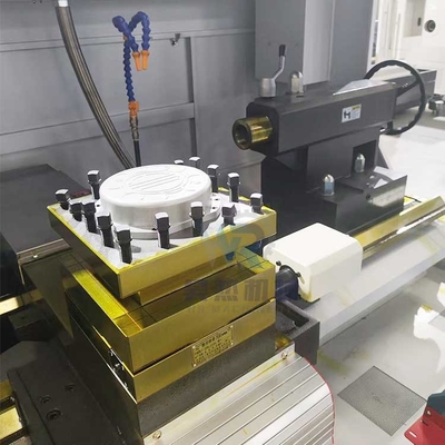 Qk1322 Doppel Chuck Horizontales Flachbett Automatische CNC-Rohr-Drehmaschine für Metall